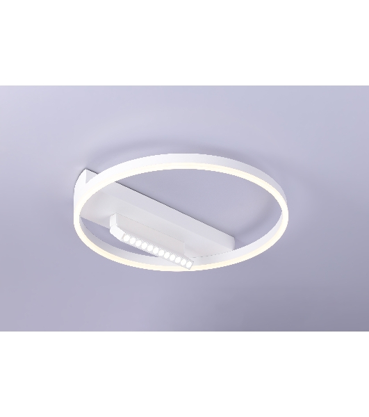 Светильник Ambrella light FL51457/1+1 WH белый 60W 3000K-6400K+4200K D500*110 (ПДУ РАДИО 2.4G)