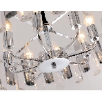 Светильник Ambrella light TR5303/8 CH/SM хром/дымчатый E14/8 max 40W D500*615, фото5
