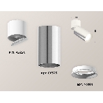 Светильник Ambrella Light XM6325030 PSL/WH/SWH серебро полированное/белый/белый песок (A2220, C6325, N6101), фото 1