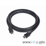 Кабель Cablexpert HDMI CC-HDMI4-15, 19M/19M, v2.0, медь, позол.разъемы, экран, 4.5м, черный, пакет, фото2