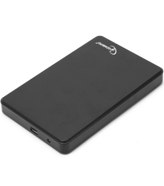 Внешний корпус для HDD Gembird EE2-U2S-40P 2.5'EE2-U2S-40P, черный, USB 2.0, SATA, пластик