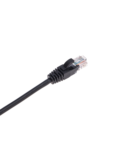 Патч-корд U/UTP Rexant cat.5e, RJ45-RJ45, 26AWG, ZH нг(А)-HF, черный, 0,3 м