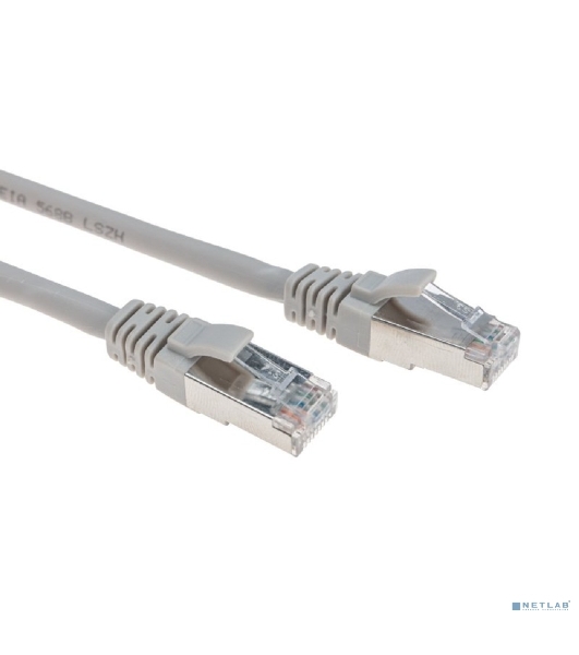 Патч-корд F/UTP Rexant cat.6, RJ45-RJ45, экранированный, 26AWG, LSZH, серый, 1 м