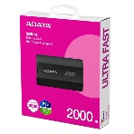 Внешний SSD ADATA SD810, 2TB, USB 3.2 Gen 2x2 Type-C, R/W 2000/2000, черный, фото21