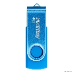 Флешка USB Smartbuy Twist Blue (SB004 Gb2TWB), 4 Gb, USB 2.0, R/W 10/7, синий, фото4