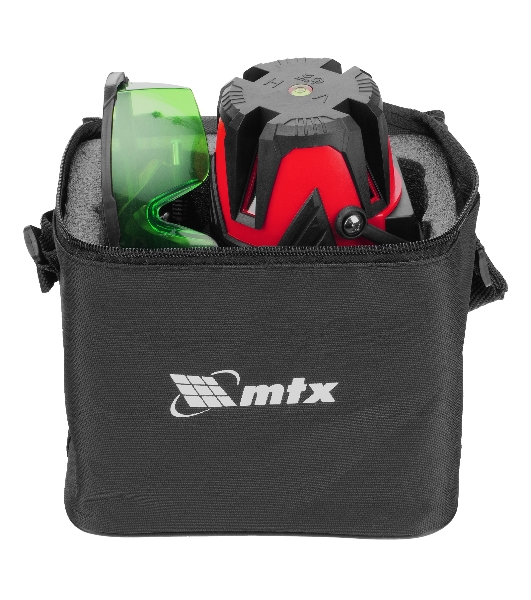 Лазерный уровень MTX MFL GREEN, 30 м, зеленый луч, акк. Li 2400 mAh, сумка, резьба 5/8'
