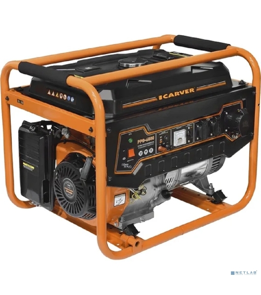 Электрогенератор бензиновый Carver PPG-6500, 5.5 кВт, 74 дБ, 79 кг