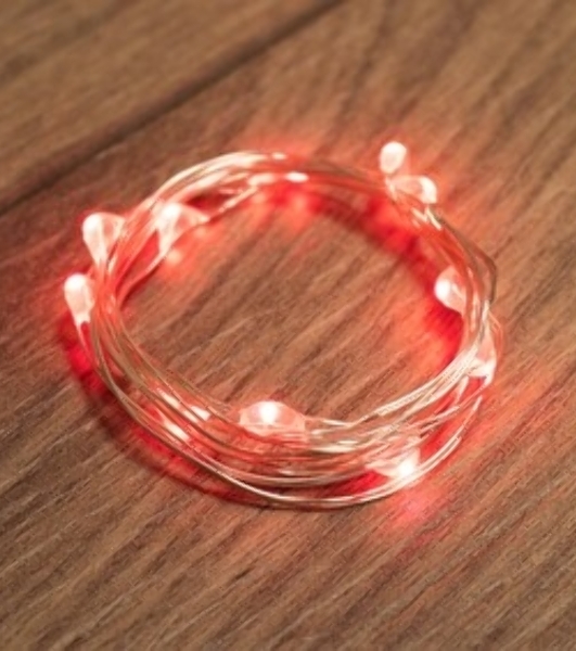 Гирлянда Neon-night 'Роса' 2 м, 20 диодов, цвет красный