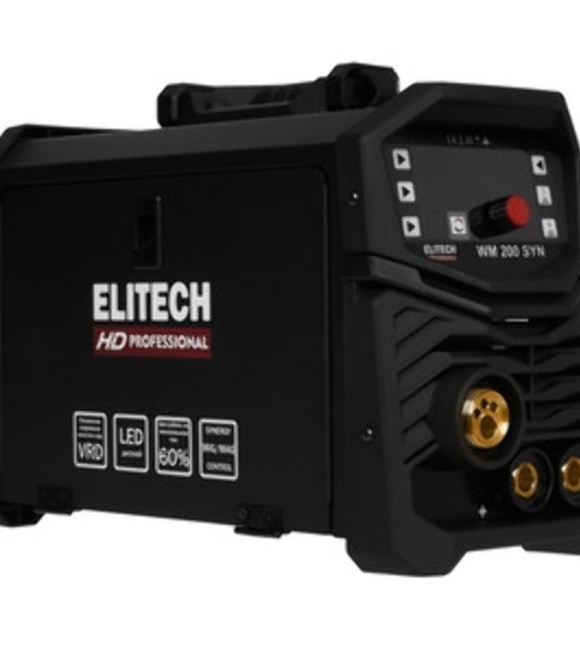 Сварочный аппарат Elitech WM 200 SYN инвертор ММА/TIG MIG/MAG 4.6кВт