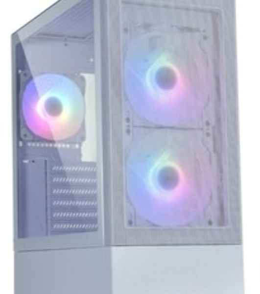 Компьютерный корпус Lian-Li Lancool 205M Mesh белый без БП ATX 2xUSB 3.0 audio bott PSU