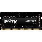Оперативная память Kingston Fury Impact, DDR4, 8GB (1x8GB), 3200MHz, CL20, SO-DIMM, фото 1