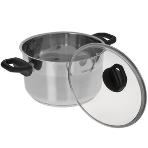 Кастрюля APPETITE SH05363 pretty 3,6 лиз нержавеющей стали 3,6 л, стеклянная крышка с ободком и пароотводом, диаметр 20см, фото4