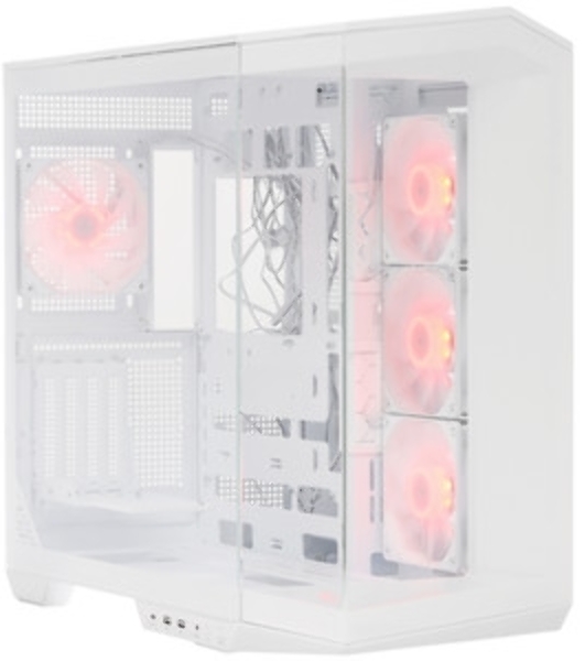 Компьютерный корпус MSI MAG Pano 100R PZ, Mid Tower, ATX, 2xUSB 3.2 Gen 1, 1xUSB 3.2 Gen2 Type-C, 3x120мм ARGb Reverse Blade Fan, 1x120мм ARGb Fan, ARGb+PWM Control Board,Tempered Glass Window, Brown Box