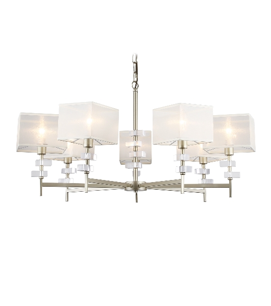 Люстра Ambrella light LH71332/7 CGD золото E14/7 max 40W D*860*850