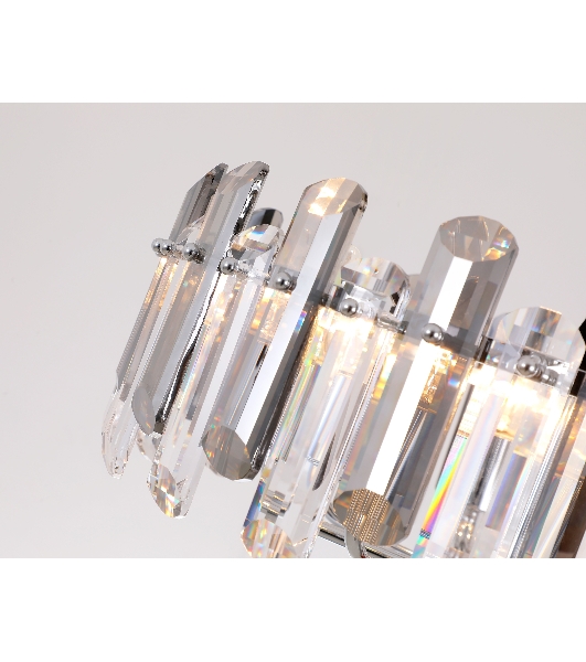 Светильник Ambrella light TR5303/8 CH/SM хром/дымчатый E14/8 max 40W D500*615