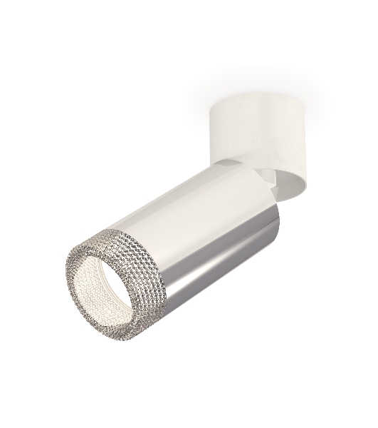 Светильник Ambrella Light XM6325031 PSL/WH/CL серебро полированное/белый/тонированный (A2220, C6325, N6150)
