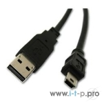Кабель Gembird PRO USB 2.0 для соед. 1.8м А-miniB (5 pin) позол.конт., пакет, фото2