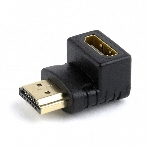 Переходник Cablexpert HDMI-HDMI 19F/19M, угловойсоединитель 90 градусов, золотые разъемы (A-HDMI90-FML), фото5
