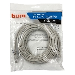 Патч-корд Buro UTP cat.5e 7м серый RJ-45 (m)-RJ-45 (m), фото2