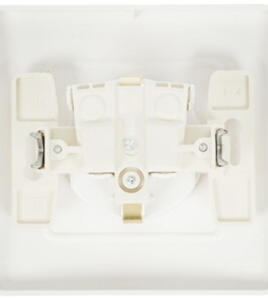 Розетка СП Blanca 16А 250В защ. шторки с заземл. бел. SchE BLNRS001111