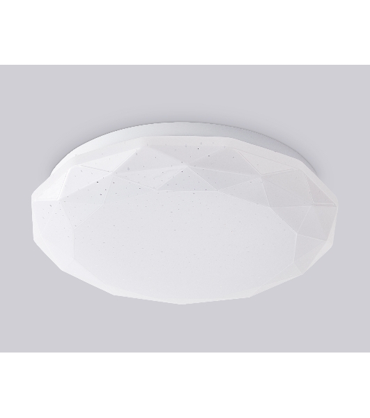 Потолочный светодиодный светильник Ambrella light FZ1017 WH белый 21W 6400K D330*55 (Без ПДУ)
