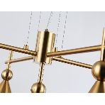 Люстра Ambrella light LH55276/5 BS/FR латунь/белый матовый E14*5 max 40W D520*1390, фото5
