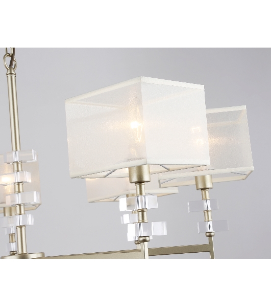 Люстра Ambrella light LH71332/7 CGD золото E14/7 max 40W D*860*850
