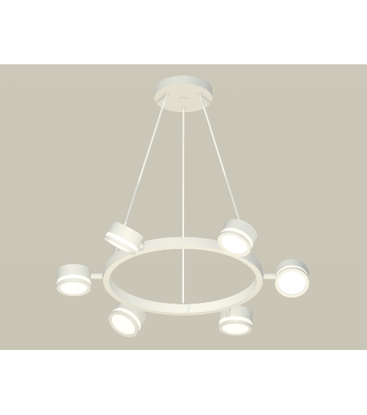 Светильник Ambrella light XB9191200/6 SWH/FR белый песок/белый матовый GX53 (C9191, N8412)
