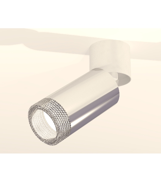 Светильник Ambrella Light XM6325031 PSL/WH/CL серебро полированное/белый/тонированный (A2220, C6325, N6150)