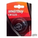 Батарейка Smartbuy CR1225/1B (12/720) (SBBL-1225-1B) (1 шт. в уп-ке), фото 1