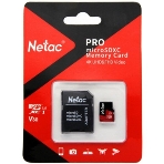 Флеш карта MicroSD card Netac P500 Extreme Pro 32Gb, retail version w/SD adapter, фото3