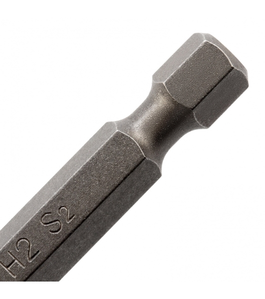 Бита Gross 11456 PH 2x50 мм с ограничителем и магнитом, для ГКЛ, S2