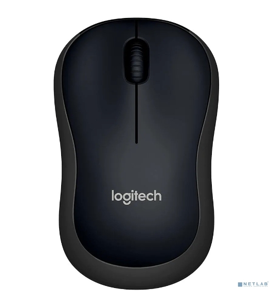 Мышь беспроводная Logitech B220 Silent черный, 1000 dpi, радиоканал, USB, кнопки - 3