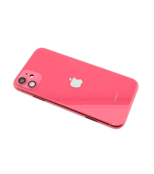Задняя крышка (корпус) в сборе с рамкой для Apple iPhone 11 красный