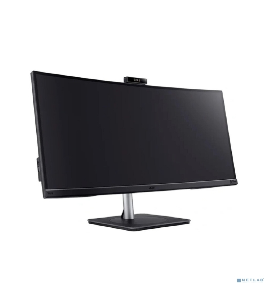 Монитор 34' Acer CB343CURDbemiiphcuzx IPS 3440x1440, 60 Гц, 4 мс, 21:9, 300 кд/м², 2xHDMI 2.0, DP, USB Type-C (90 Вт), USB Hub, HDR10, FreeSync, динамики, веб-камера 5 Мп, изогнутый экран (3800R), черный