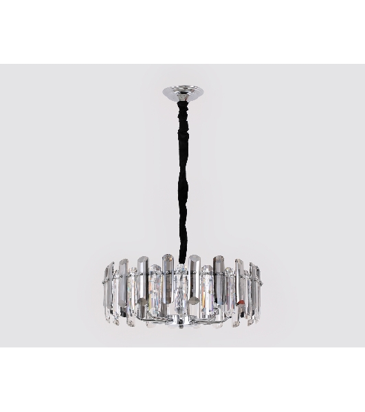 Светильник Ambrella light TR5303/8 CH/SM хром/дымчатый E14/8 max 40W D500*615