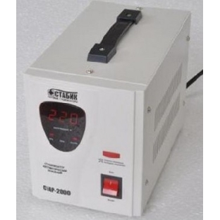 Стабилизатор напряжения RUCELF CTAP-2000VA 2000ВА, диапазон 140-270,однофазный,управление релейное, дисплей,точность 220+-6%, КПД 98%.