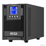 Источник бесперебойного питания CBR ESN-2KT-4F-LCHERSC Online 2000VA/2000W Tower 4 x Schuko, LCD, HID-USB, RS232, EPO, SNMP slot, фото4