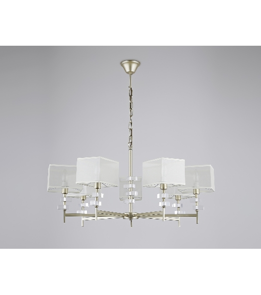 Люстра Ambrella light LH71332/7 CGD золото E14/7 max 40W D*860*850