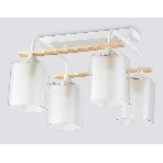 Светильник Ambrella light TR3033246/4 WH/WD белый/дерево E27/4 max 60W 340*340*245, фото6