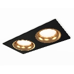 Комплект встраиваемого светильника Ambrella light XC7636005 SBK/PYG черный песок/золото желтое полированное MR16 GU5.3 (C7636, N7014), фото3