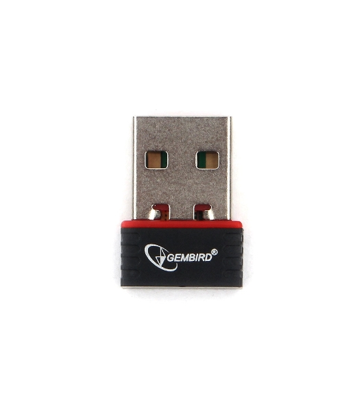 Сетевой микро адаптер WiFi Gembird 150 Мбит, USB, 802.11b/g/n