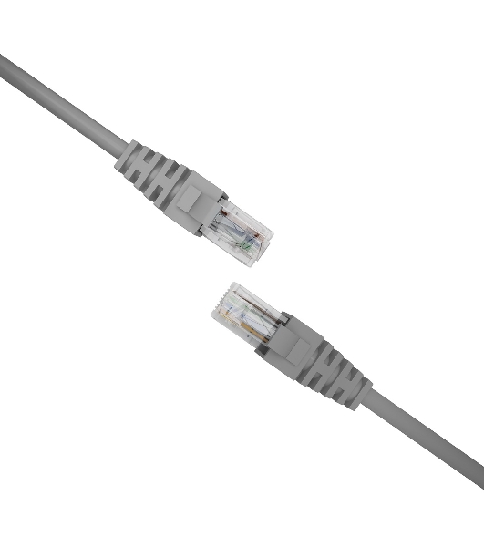 Патч-корд NTSS NTSS-PC-UTP-RJ45-5e-0.3-LSZH-GY NTSS-PC-UTP-RJ45-5E-0.3-LSZH UTP RJ-45 вил.-вилка RJ-45 cat.5e 0.3м серый LSZH (уп.:1шт) 26AWG