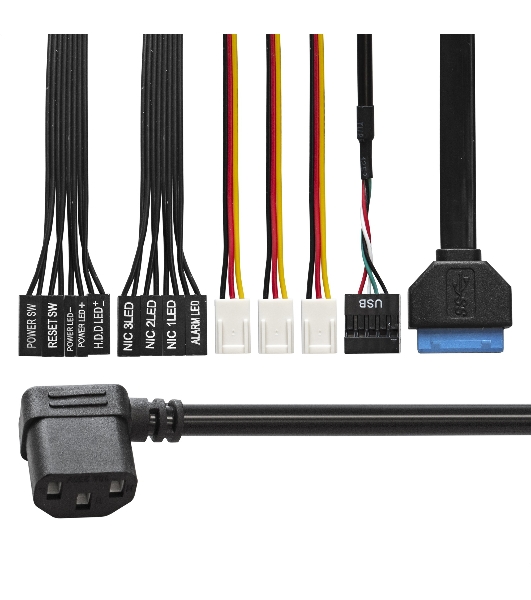 Серверный корпус ExeGate Pro 2U650-06/2U2098L (RM 19', высота 2U, глубина 650, БП 2U-1080ADS, USB+USB 3.0)