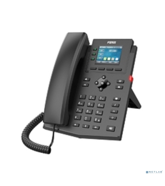 Телефон IP Fanvil X303-2 Wire черный