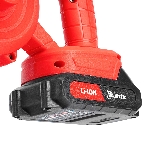 Воздуходувка-пылесос акк. портативная MTX LB-185, 35 м/с, 170 м3/ч, Li-Ion, 20 В, фото8