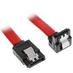 Кабель Vention SATA 3 M/SATA 3 M угол 90 с защелками, красный - 0.5 м KDDRD, фото2