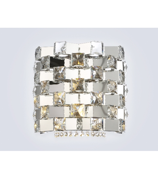 Настенный светильник Ambrella light LH41012/2 CH/CL хром/прозрачный E14*2 max 40W 300*190*270
