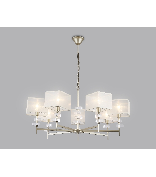 Люстра Ambrella light LH71332/7 CGD золото E14/7 max 40W D*860*850