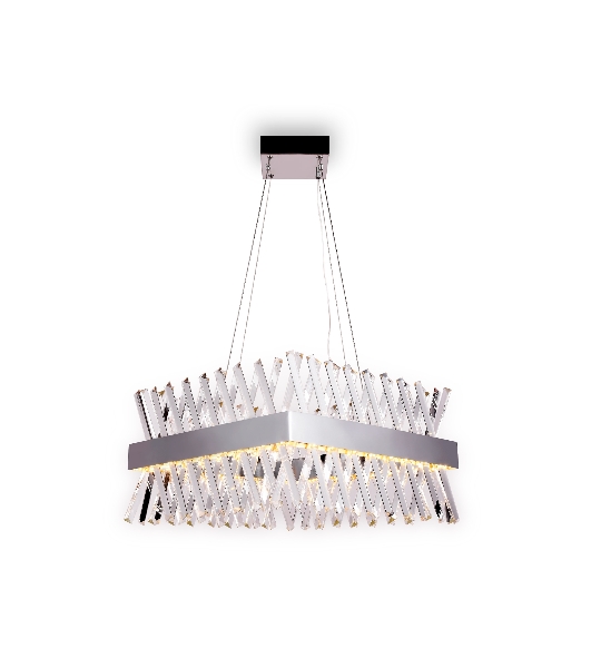 Светильник Ambrella light TR5315 CH/CL хром/прозрачный 144W 500*500*750 (Без ПДУ)